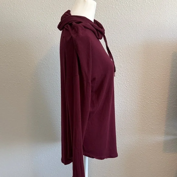 a new day Women's Long Sleeve Top - Burgundy - Picture 2 of 9